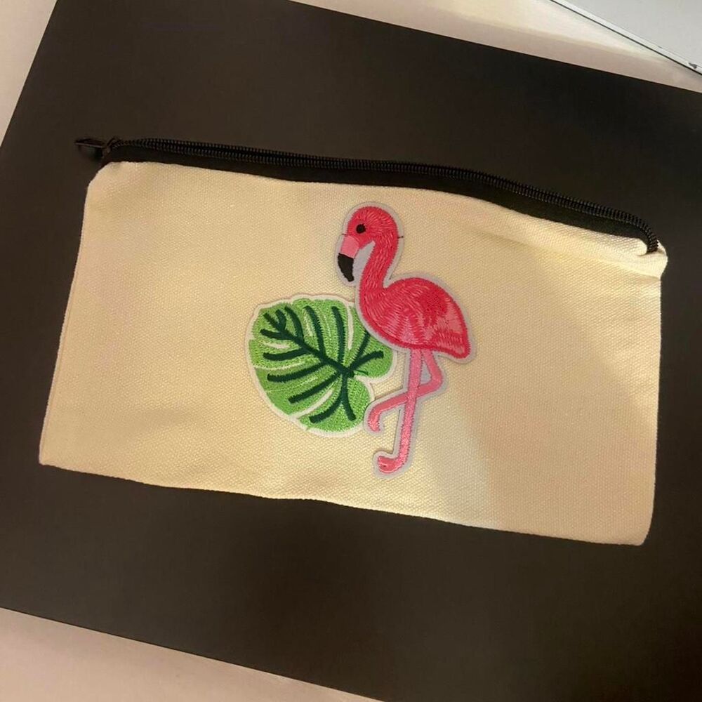 Flamingo Zipper Pouch